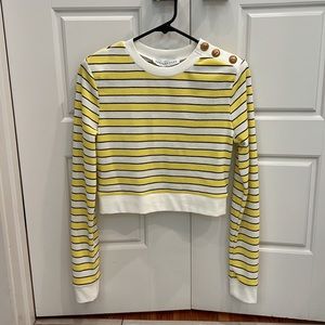 Endless Rose Cropped Long Sleeve top - Size Small